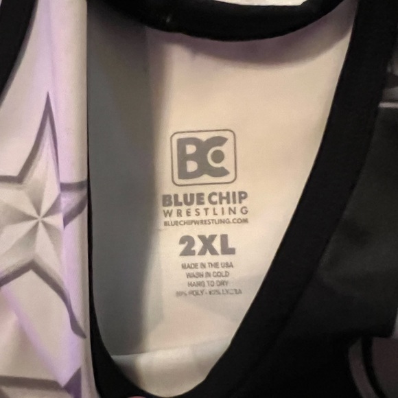 Adult Men’s California State Wrestling Singlet XXL by Blue Chip Discontinued - Picture 3 of 4